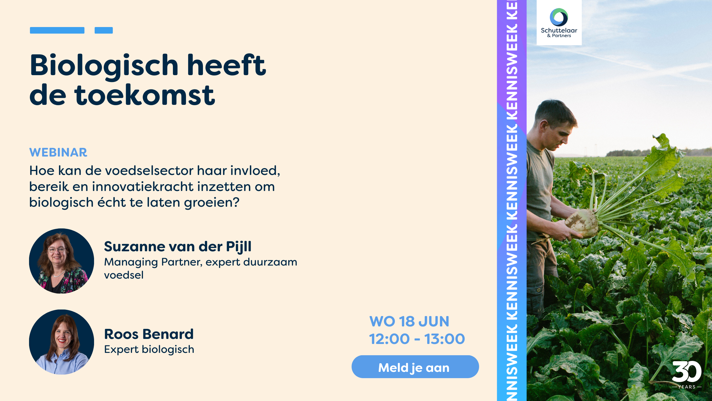 Webinar 'Biologisch heeft de toekomst'